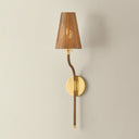 Aged Brass Atwood Wall Sconce 6" by Hudson Valley, view 2