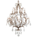 Stria Gold Leaf Amadeus Chandelier 46.5" by Corbett Lighting
