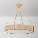 Gold Leaf Quebec Chandelier 30.75" by Hudson Valley, view 3