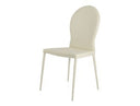 167CH - White Contemporary Modern Dining Chair (Set of 2)