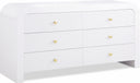 Artisto Ash Veneer Dresser - White