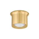 Aged Brass Noxon Flush Mount 7" by Hudson Valley