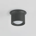 Distressed Bronze Noxon Flush Mount 7" by Hudson Valley, view 2