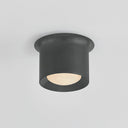 Distressed Bronze Noxon Flush Mount 7" by Hudson Valley, view 3