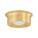 Aged Brass Noxon Flush Mount 13.75" by Hudson Valley