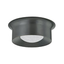 Distressed Bronze Noxon Flush Mount 13.75" by Hudson Valley