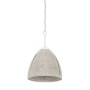 White Plaster Woodlawn Pendant 19" by Hudson Valley