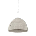 White Plaster Woodlawn Pendant 28.5" by Hudson Valley
