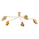Aged Brass Avondale Semi Flush 72" by Hudson Valley, view 2