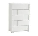 Monza Italian Modern White Mirror