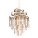 Warm Silver Leaf Chimera Wall Sconce 12.5" by Corbett Lighting, view 3