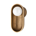 Aged Brass Nathan Wall Sconce 5.5" by Hudson Valley