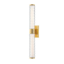 Aged Brass Castor Bath Sconce 4.25" x 24.25" by Hudson Valley