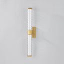 Aged Brass Castor Bath Sconce 4.25" x 24.25" by Hudson Valley, view 9
