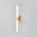 Aged Brass Castor Bath Sconce 4.25" x 24.25" by Hudson Valley, view 6