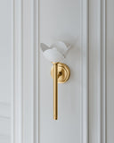 Gold Leaf Dawson Wall Sconce 7.25" by Hudson Valley, view 3