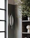 Black Nickel Ithaca Wall Sconce 8" by Hudson Valley, view 2