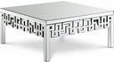 Aria Mirrored Coffee Table - Mirrored