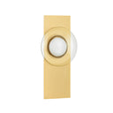 Aged Brass Pound Ridge Wall Sconce 7.5" by Hudson Valley