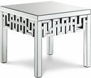 Aria Mirrored End / Side Table - Mirrored