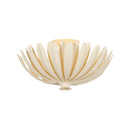 Cream Plaster Whitfield Semi Flush 18" by Hudson Valley