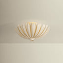 Cream Plaster Whitfield Semi Flush 18" by Hudson Valley, view 2