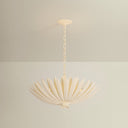 Cream Plaster Whitfield Chandelier 24" by Hudson Valley, view 2