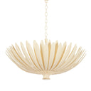 Cream Plaster Whitfield Chandelier 35.5" by Hudson Valley