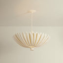 Cream Plaster Whitfield Chandelier 35.5" by Hudson Valley, view 2