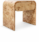 Cresthill 24" Burl Wood Nightstand - Natural