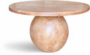 Halton 52" Acacia Wood Dining Table - Natural