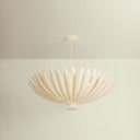Cream Plaster Whitfield Chandelier 48" by Hudson Valley, view 2