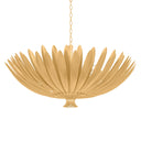 Vintage Gold Leaf Whitfield Chandelier 48" by Hudson Valley