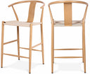 Beck Hand Woven Rope Stool - Natural