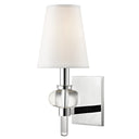 Polished Chrome Luna Wall Sconce 5.5" by Hudson Valley