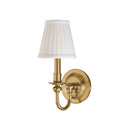 Aged Brass Beekman Wall Sconce 5" by Hudson Valley