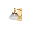 Aged Brass Mendon Wall Sconce 8.5" by Hudson Valley