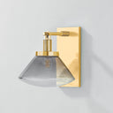 Aged Brass Mendon Wall Sconce 8.5" by Hudson Valley, view 3