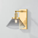 Aged Brass Mendon Wall Sconce 8.5" by Hudson Valley, view 2