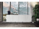 Mario - Modern White Veneer Buffet
