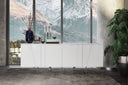 Mario - Modern White Veneer Buffet
