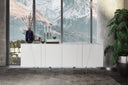 Mario - Modern White Veneer Buffet