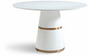 Hans 47.5" Dining Table - White