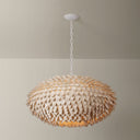 White Plaster Alsen Pendant 36.5" by Hudson Valley, view 2