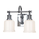 Polished Chrome Keswick Bath And Vanity 13.5" by Hudson Valley