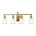 Aged Brass Keswick Bath And Vanity 29" by Hudson Valley