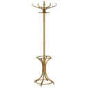 Brass Coat Rack Kent