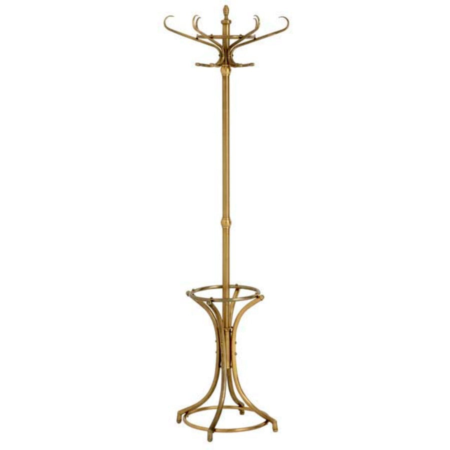 Brass Coat Rack Kent