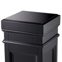 Black Paneled Column Marceau