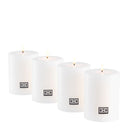 White Artificial Set (4) Candles